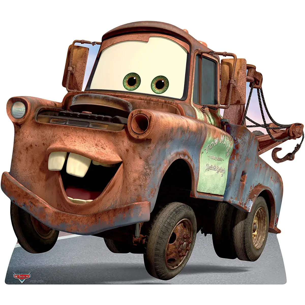 Tow Mater (Disney Pixar: Cars) Official Large Cardboard Cutout / Standee -  Cutouts and Collectables