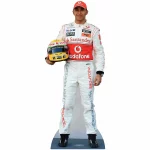 CS431 Lewis Hamilton F1 Racing Driver Lifesize Cardboard Cutout Standee