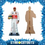 CS431 Lewis Hamilton F1 Racing Driver Lifesize Cardboard Cutout Standee 3