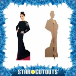 CS432 Victoria Beckham Black Dress English Singer Lifesize Cardboard Cutout Standee 2