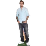 CS433 David Beckham Casual Former Footballer Lifesize Cardboard Cutout Standee