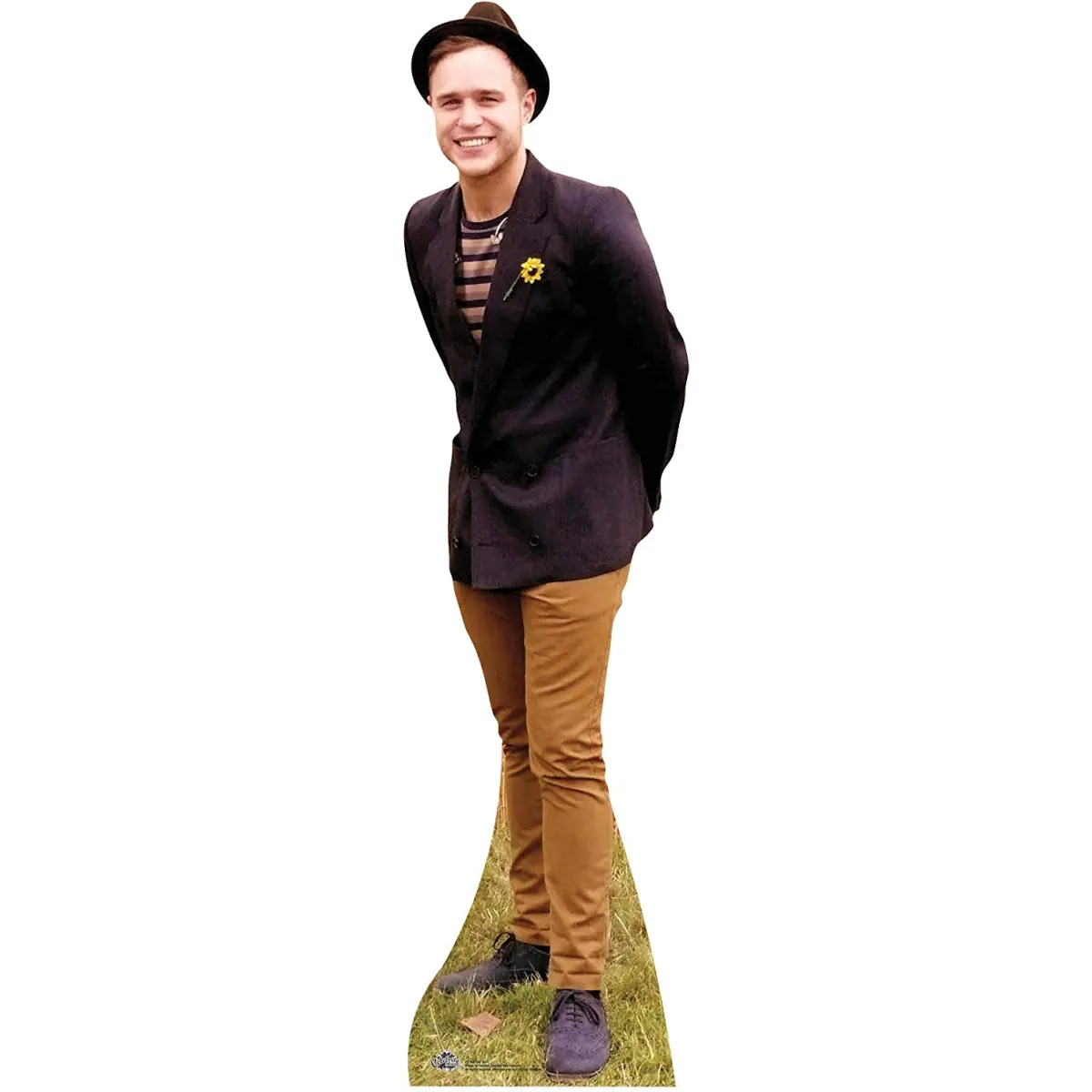 CS456 Olly Murs Jacket Hat English Singer Songwriter Lifesize Cardboard Cutout Standee