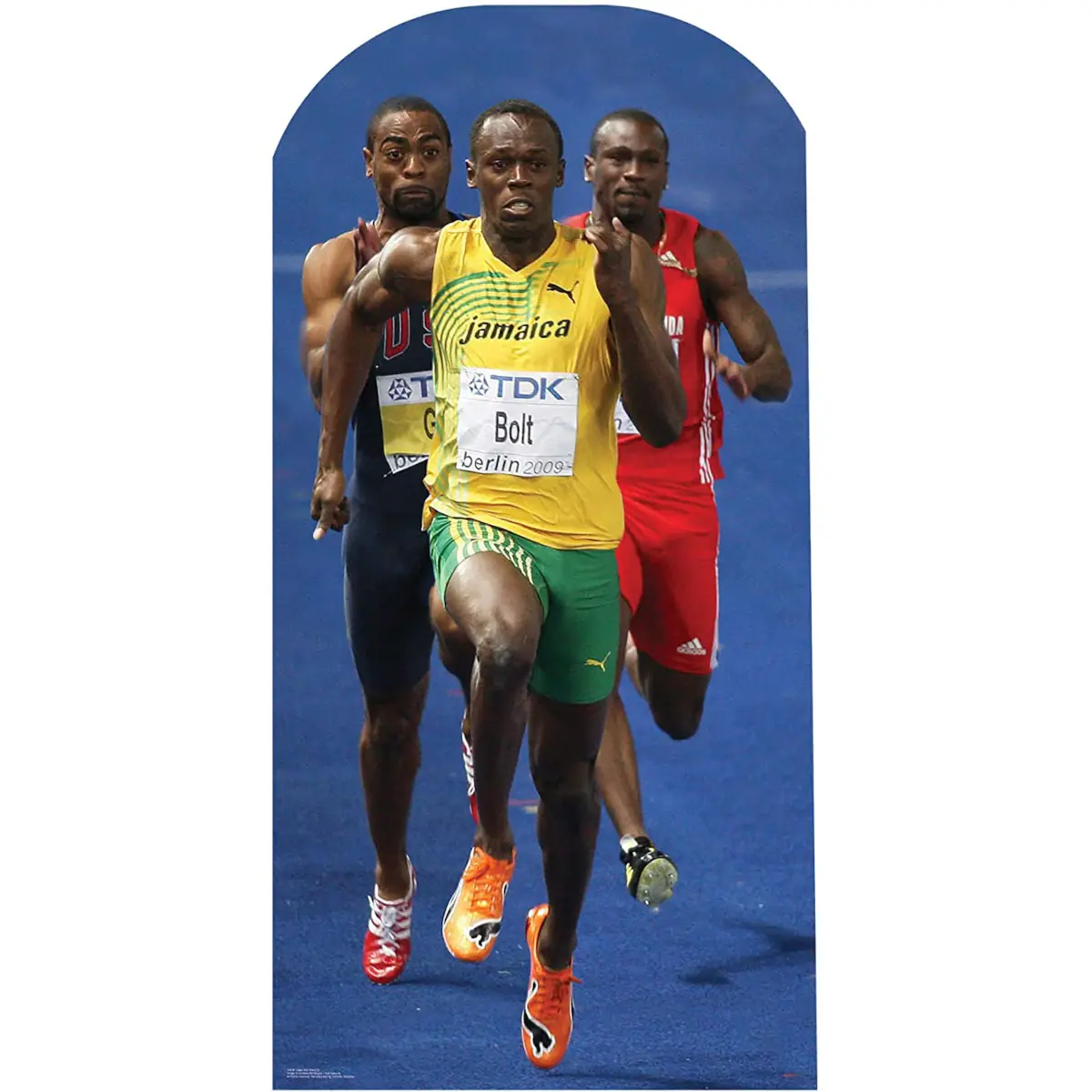 CS458 Usain Bolt Olympic Stand In Lifesize Cardboard Cutout Standee
