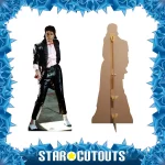 CS463 Michael Jackson 'Billie Jean' (American Singer Songwriter) Lifesize Cardboard Cutout Standee Frame