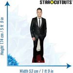 CS546 Michael Buble Black Suit Canadian Singer Lifesize Cardboard Cutout Standee 3