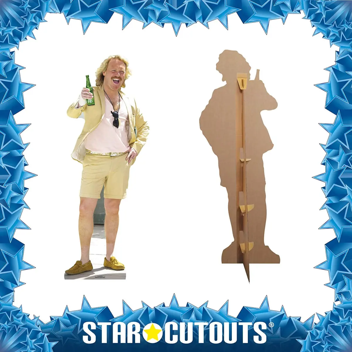 CS551 Leigh Francis Keith Lemon Comedian Lifesize Cardboard Cutout Standee 2