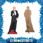 CS566 Sir Bruce Forsyth Black Tuxedo British Entertainer Lifesize Cardboard Cutout Standee 2