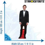 CS568 Bradley Cooper Black Suit American Actor Lifesize Cardboard Cutout Standee 3