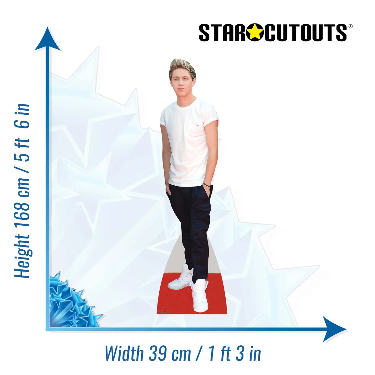 CS581 Niall Horan 'One Direction' (Irish Singer Songwriter) Lifesize Cardboard Cutout Standee Size