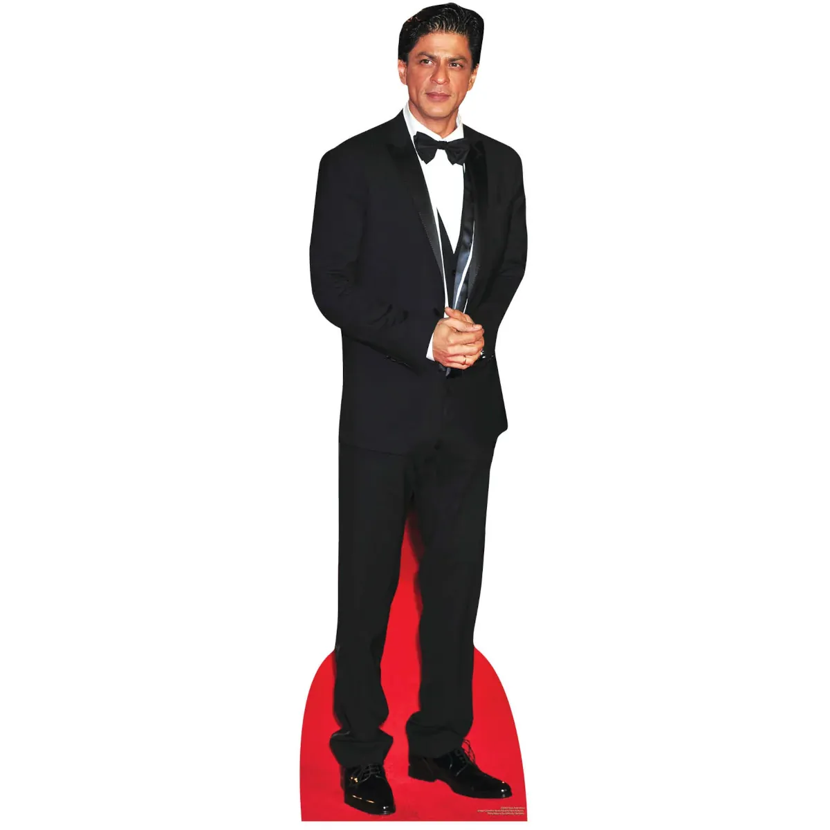CS583 Shah Rukh Khan 'Black Suit' (Indian Actor) Lifesize Cardboard Cutout Standee Front