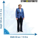 CS597 Angela Merkel Former Chancellor Germany Lifesize Cardboard Cutout Standee 3