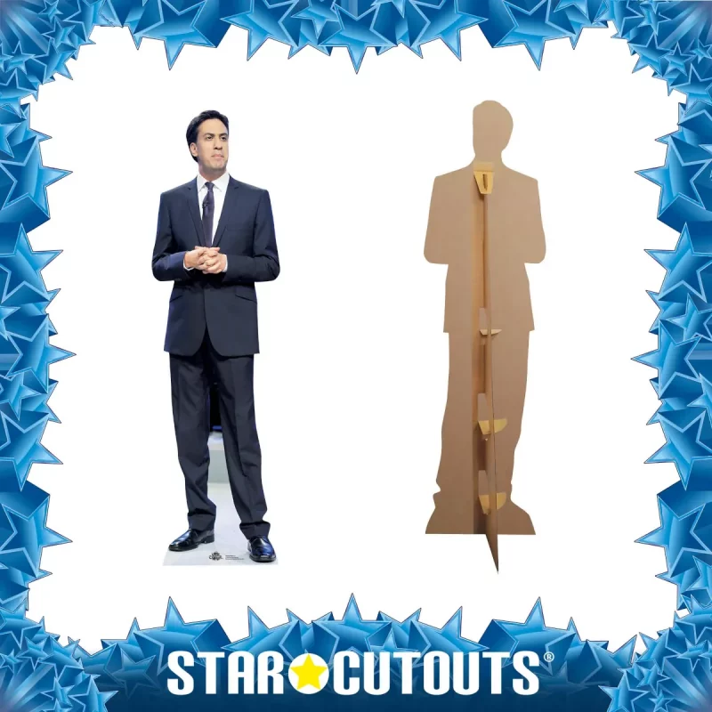 CS598 Ed Miliband (British Politician) Lifesize Cardboard Cutout Standee Frame
