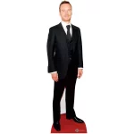 CS600 Michael Fassbender Black Suit Irish Actor Lifesize Cardboard Cutout Standee
