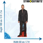 CS602 Will Smith Red Carpet American Actor Lifesize Cardboard Cutout Standee 3