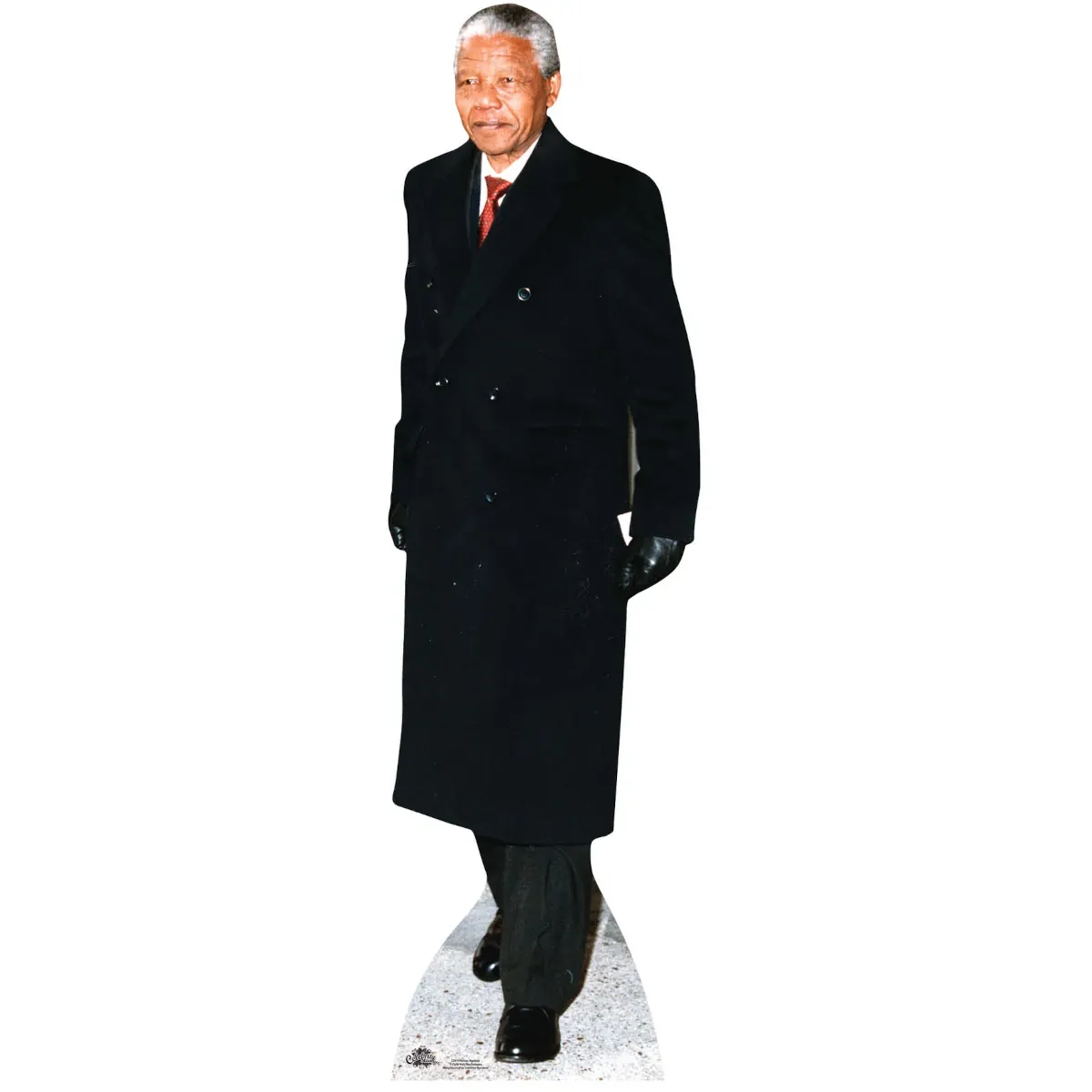 CS614 Nelson Mandela (Former President of South Africa) Lifesize Cardboard Cutout Standee Front