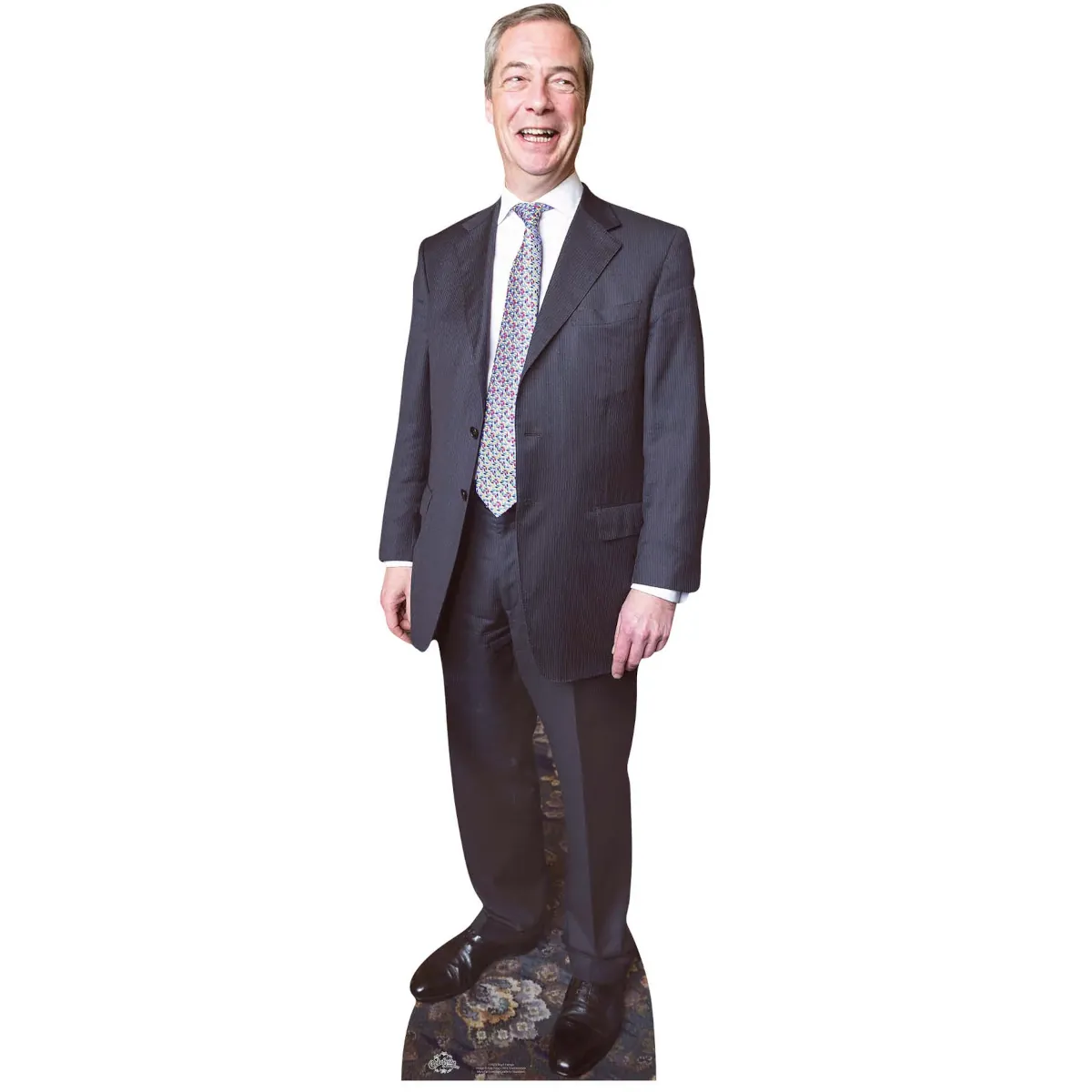 CS629 Nigel Farage (Former British Politician) Lifesize Cardboard Cutout Standee Front