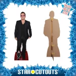 CS647 Bono 'Red Carpet' (Irish Singer Songwriter) Lifesize + Mini Cardboard Cutout Standee Frame