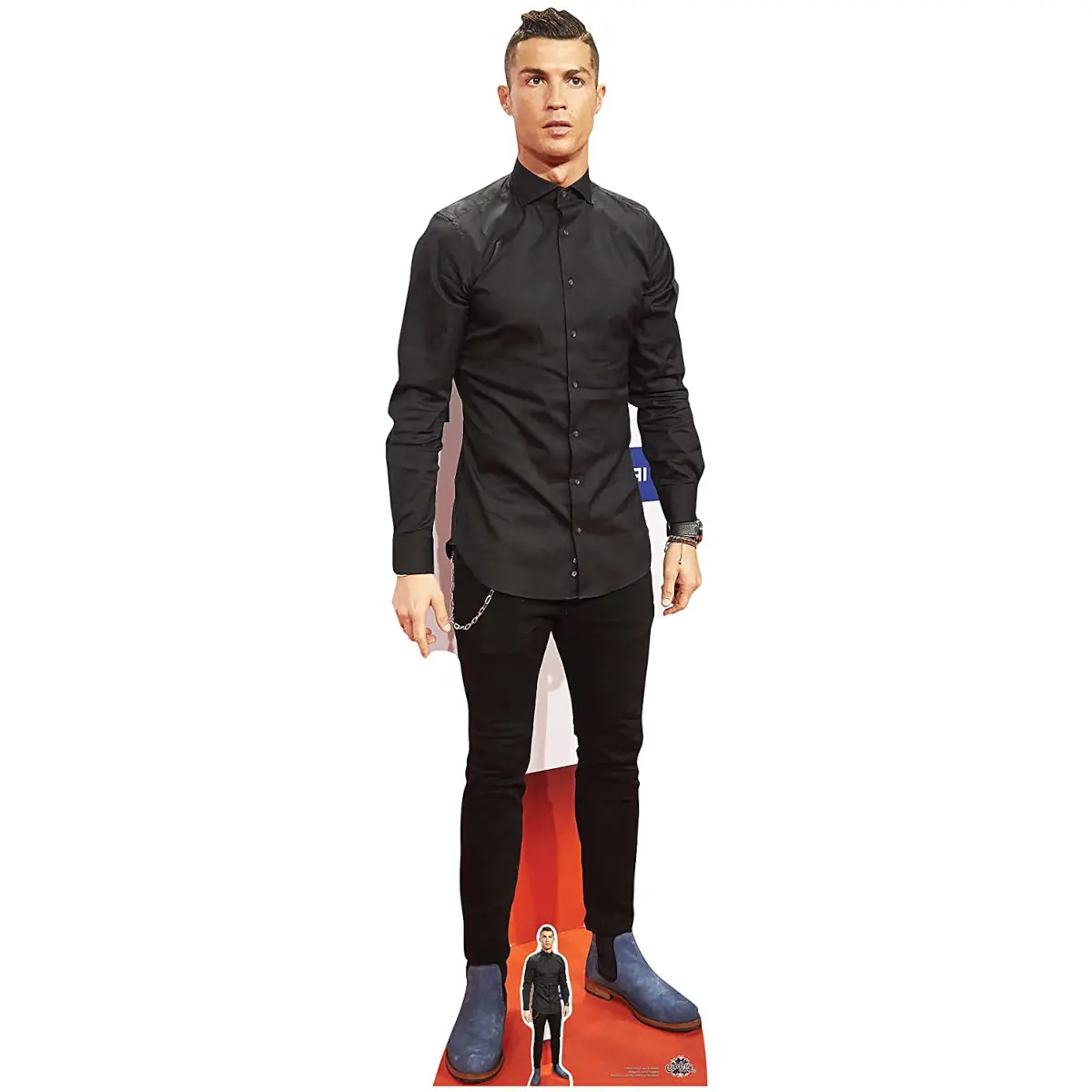 CS649 Cristiano Ronaldo Portuguese Footballer Lifesize Mini Cardboard Cutout Standee
