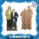 CS683 Edd China & Mike Brewer (Television Presenters) Lifesize + Mini Cardboard Cutout Standee Frame