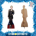 CS707 Miley Cyrus Black Dress American Singer Lifesize Mini Cardboard Cutout Standee 2