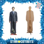CS732 Justin Trudeau (Canadian Prime Minister) Lifesize + Mini Cardboard Cutout Standee Frame