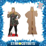 CS733 Gemma Collins Media Personality Lifesize Mini Cardboard Cutout Standee 2