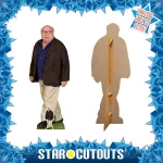 CS754 Danny DeVito Brown Coat American Actor Lifesize Mini Cardboard Cutout Standee 3