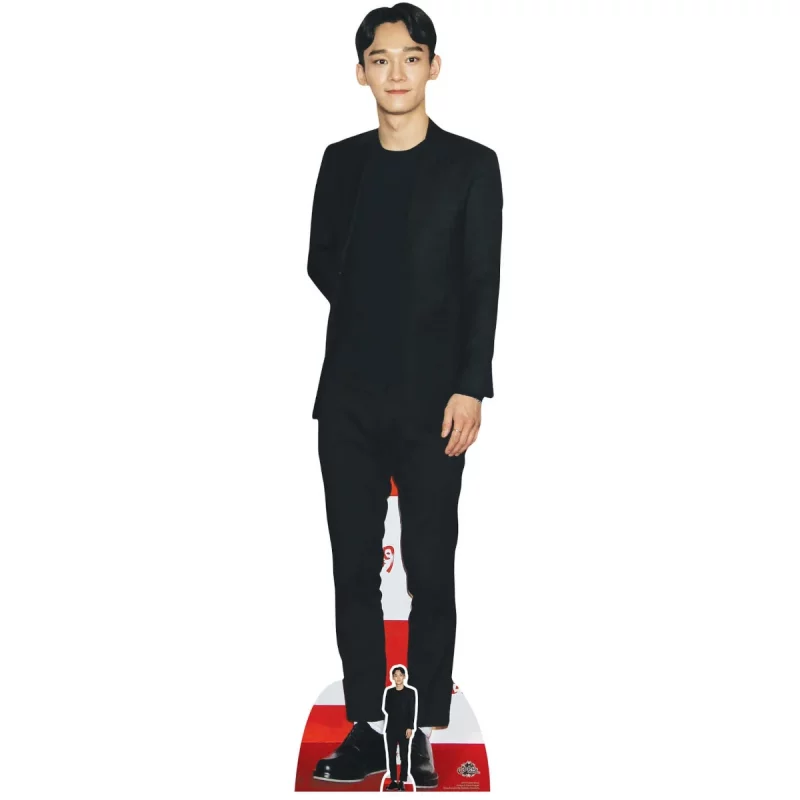 CS775 Chen 'Exo' (South Korean SingerSongwriter) Lifesize + Mini Cardboard Cutout Standee Front