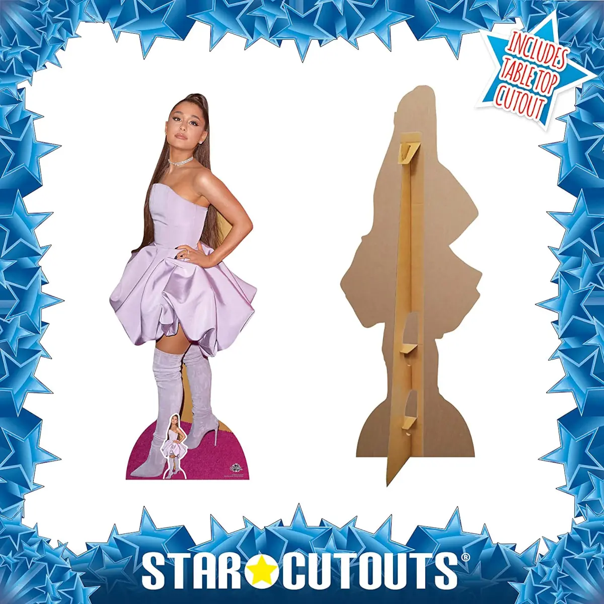 CS780 Ariana Grande American Singer Lifesize Mini Cardboard Cutout Standee 3