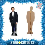 CS799 Jake Gyllenhaal 'Blue Suit' (American Actor) Lifesize + Mini Cardboard Cutout Standee Frame
