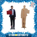 CS833 Rishi Sunak 'Chancellor' (British Politician) Lifesize + Mini Cardboard Cutout Standee Frame