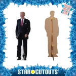CS835 Joe Biden 'Walking' (U.S. President) Lifesize + Mini Cardboard Cutout Standee Frame