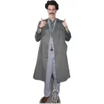 CS839 Sacha Baron Cohen Borat Lifesize Mini Cardboard Cutout Standee
