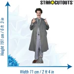 CS839 Sacha Baron Cohen Borat Lifesize Mini Cardboard Cutout Standee 2