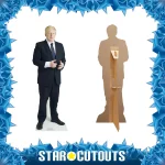 CS916 Boris Johnson (British Politician) Mini Cardboard Cutout Standee Frame