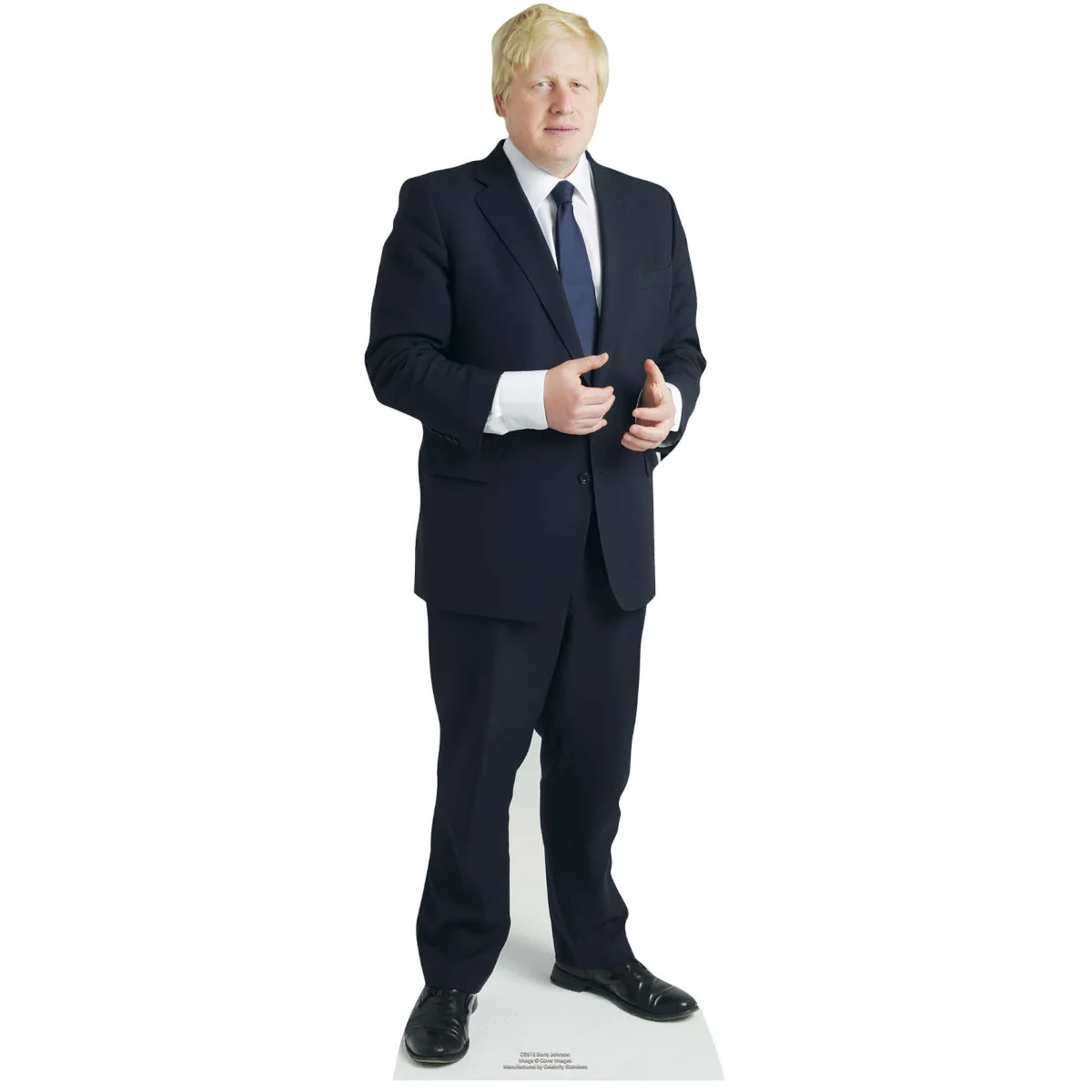 CS916 Boris Johnson (British Politician) Mini Cardboard Cutout Standee Front
