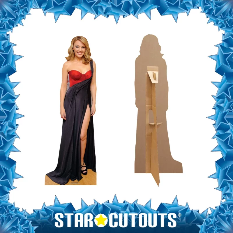 CS917 Kylie Minogue (Australian SingerSongwriter) Mini Cardboard Cutout Standee Frame