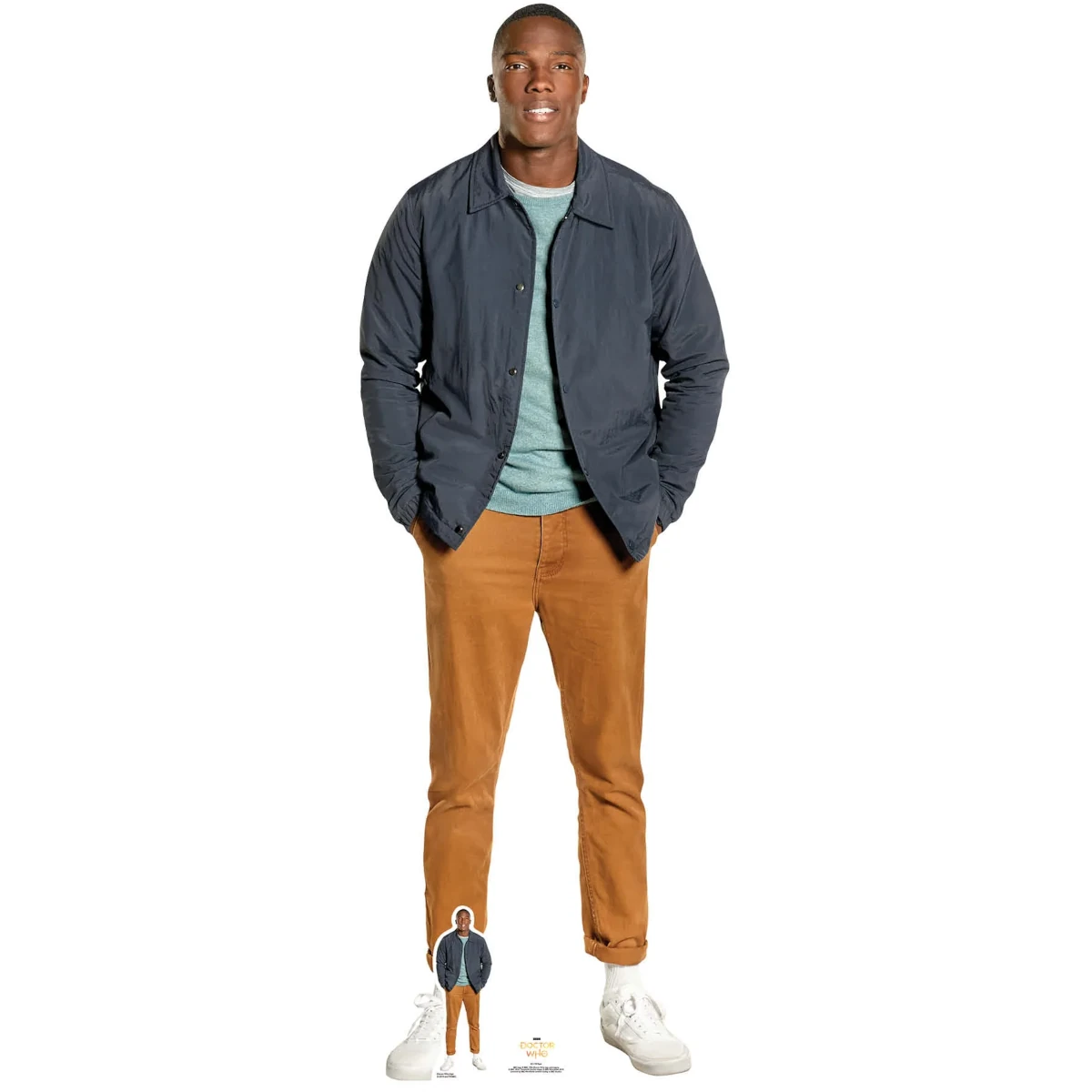 SC1199 Ryan Sinclair 'Tosin Cole' (Doctor Who) Official Lifesize + Mini Cardboard Cutout Standee Front