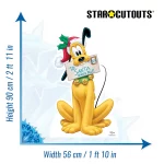 SC1270 Pluto ‘Christmas Letter’ (Disney) Official Mini Cardboard Cutout Standee Size