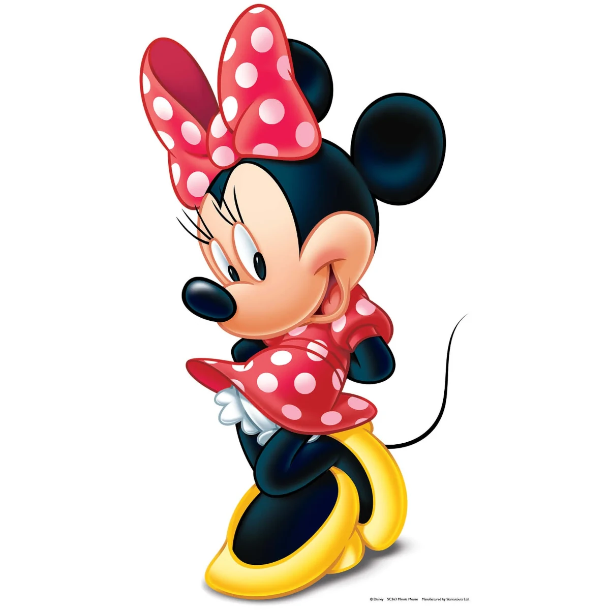 SC363 Minnie Mouse (Disney Classics) Official Mini Cardboard Cutout Standee Front