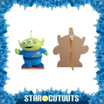 SC396 Little Green Man (Disney Toy Story) Official Mini Cardboard Cutout Standee Frame