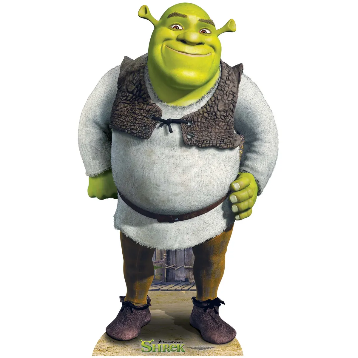 SC785 Shrek (DreamWorks Animation Shrek) Official Lifesize Cardboard Cutout Standee Front