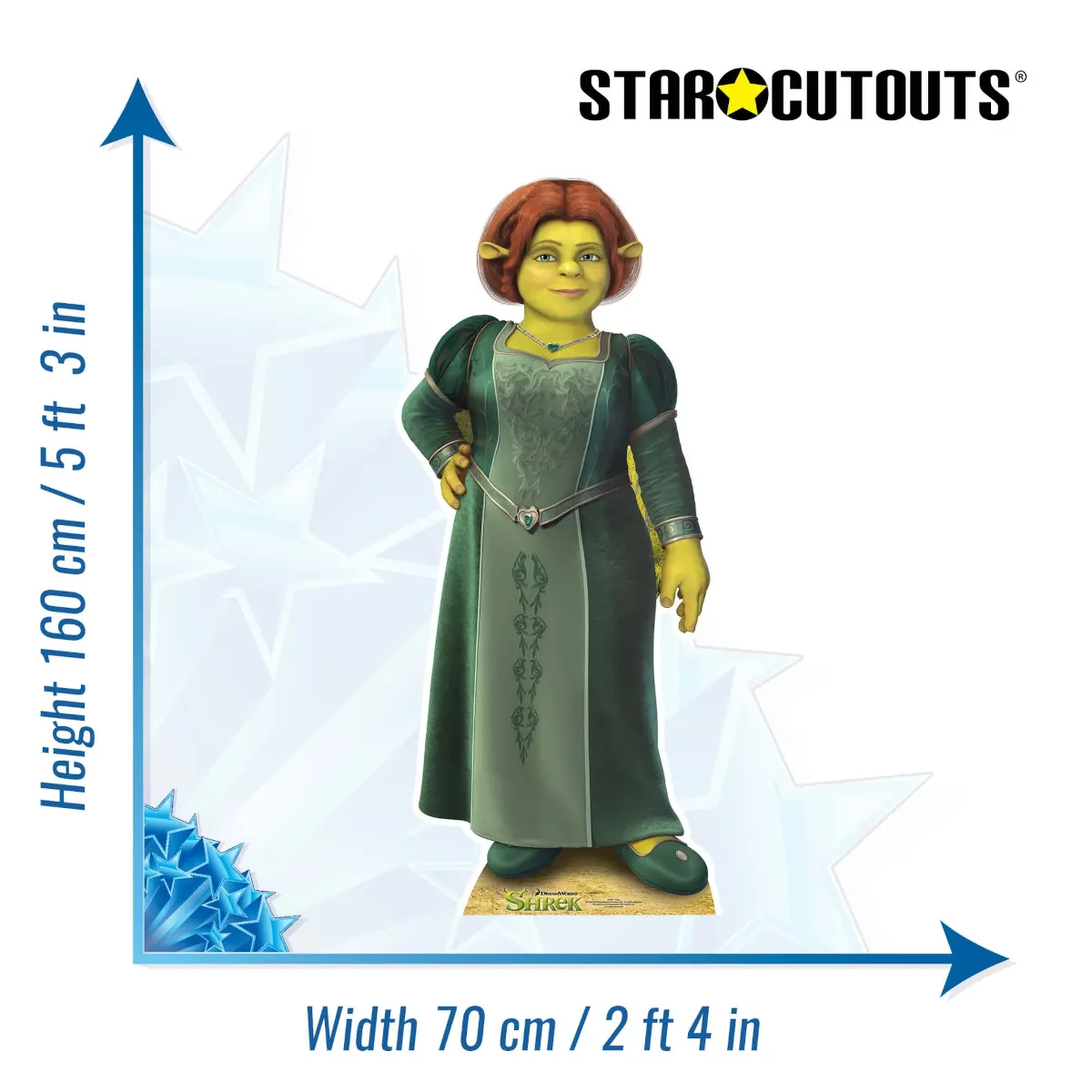 SC786 Princess Fiona (DreamWorks Animation Shrek) Official Lifesize Cardboard Cutout Standee Size