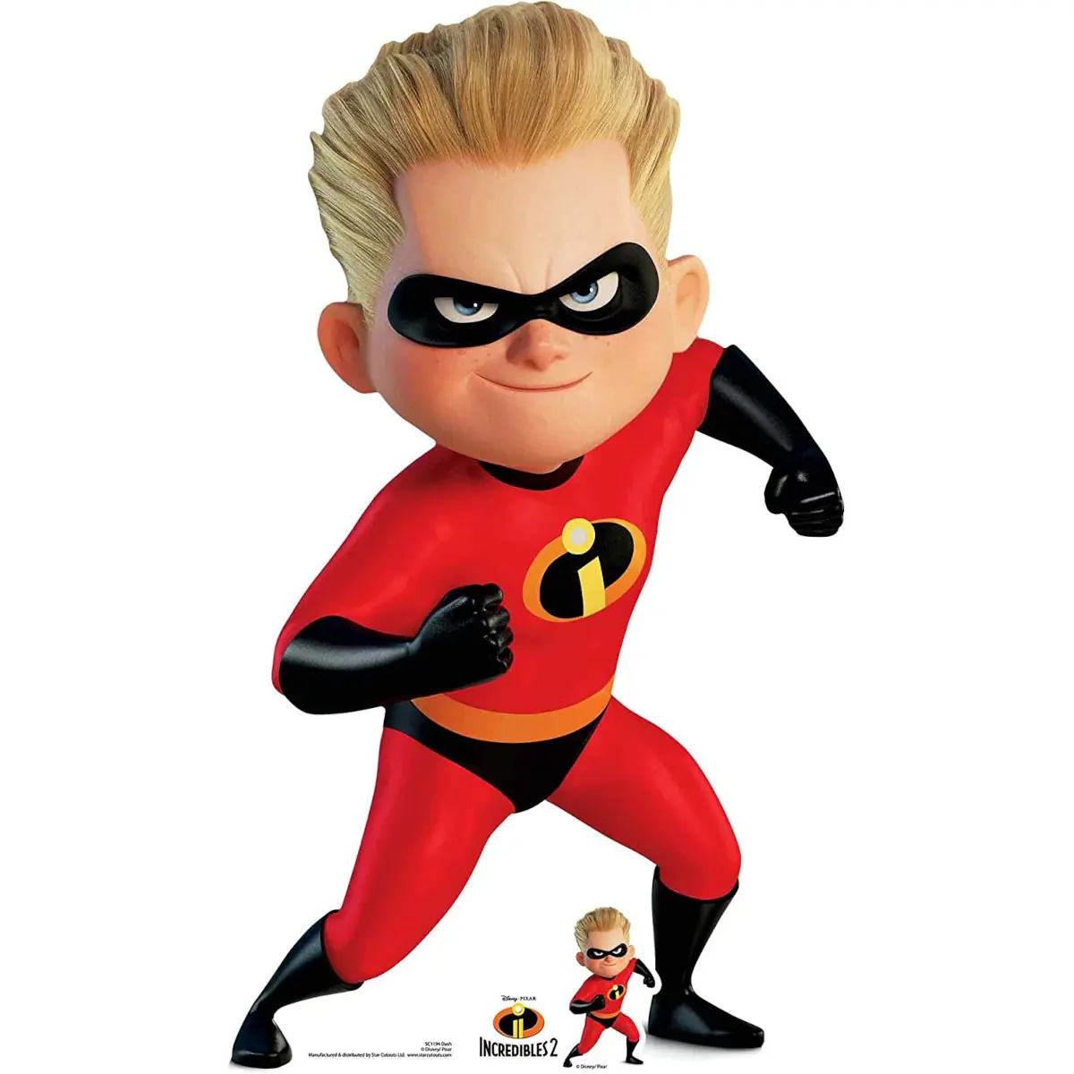 Dash Parr (Disney: The Incredibles) Official Large + Mini Cardboard Cutout  / Standee - Cutouts & Collectables