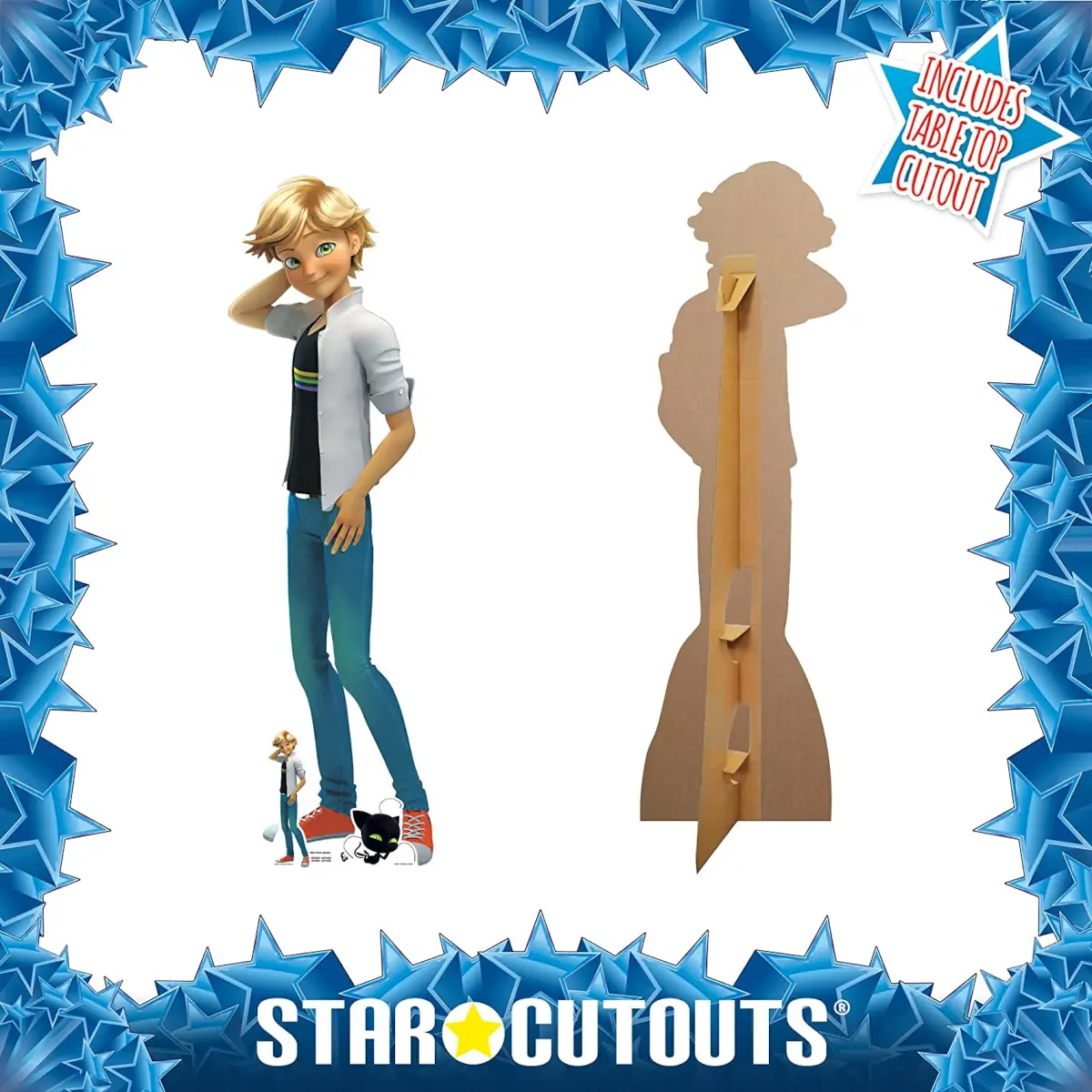 Miraculous Lady Bug Crouching Cardboard Cutout Standup