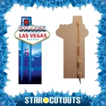 SC017 Las Vegas Sign Large Cardboard Cutout Standee Frame