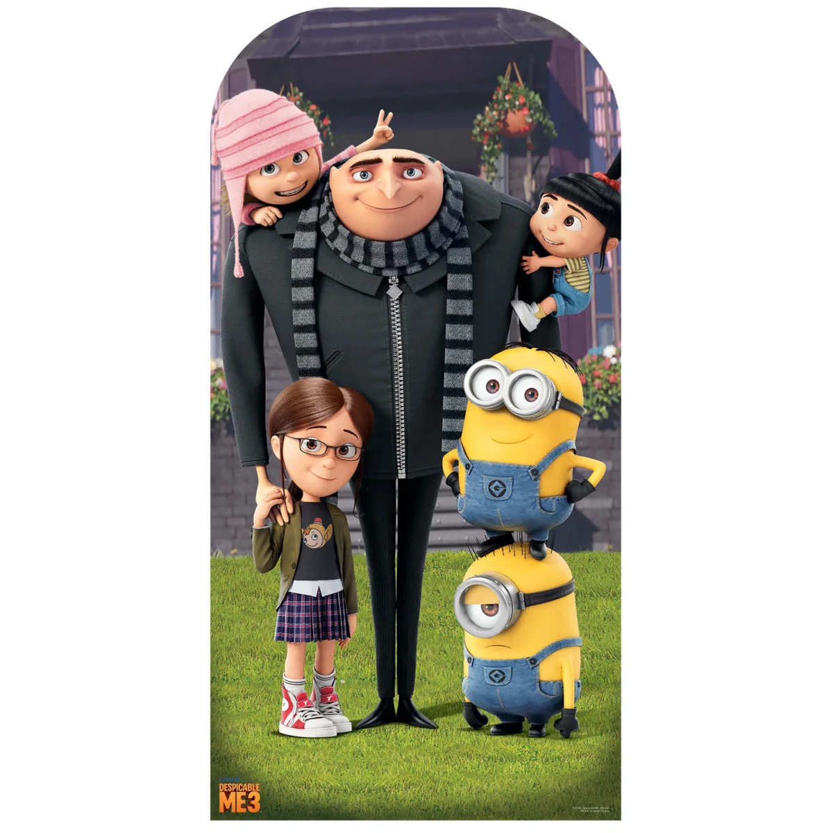 SC1045 Despicable Me 3 Official Adult Size Stand-In Cardboard Cutout Standee Front