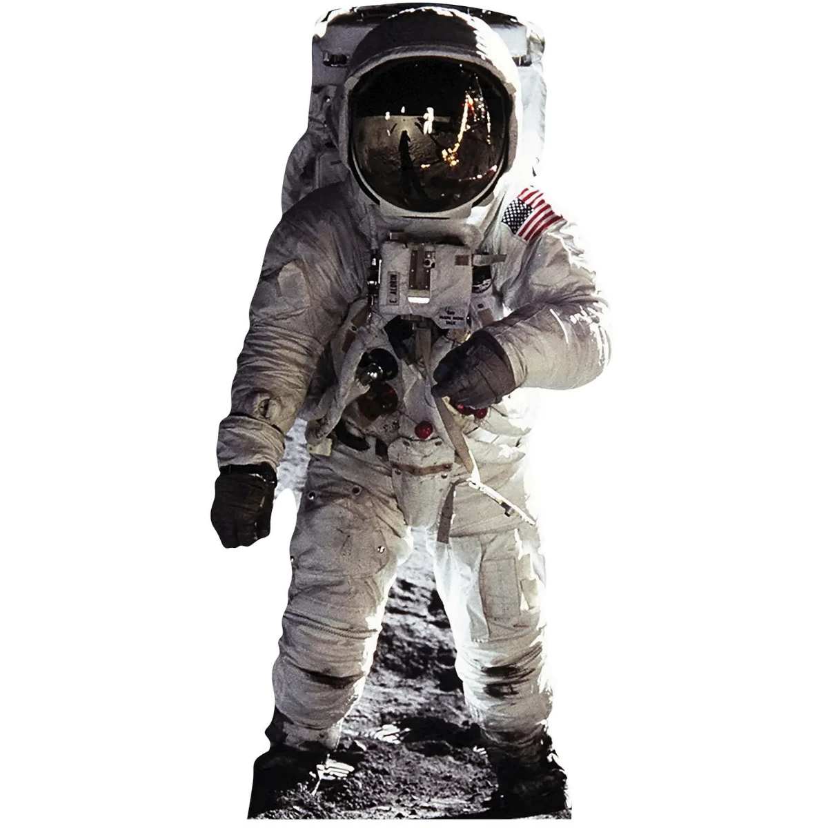 SC119 Buzz Aldrin 'Moon Landing' (American Former Astronaut) Lifesize Cardboard Cutout Standee Front
