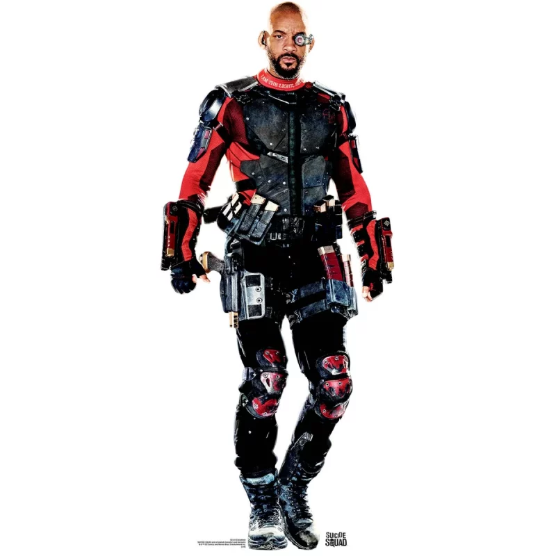 SC1215 Deadshot 'Will Smith' (Suicide Squad) Official Lifesize Cardboard Cutout Standee Front