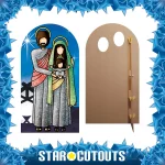 SC1237 Holy Religious Sacred Family 'Nightfall' Lifesize Stand-In Cardboard Cutout Standee Frame